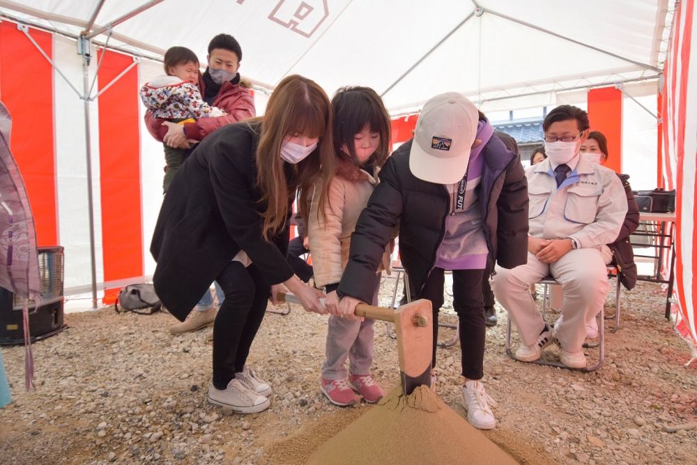 福岡県福津市06　注文住宅建築現場リポート①　～地鎮祭～