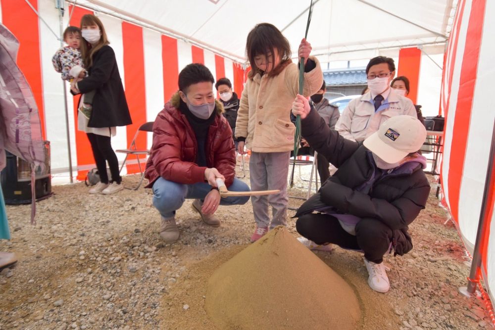 福岡県福津市06　注文住宅建築現場リポート①　～地鎮祭～