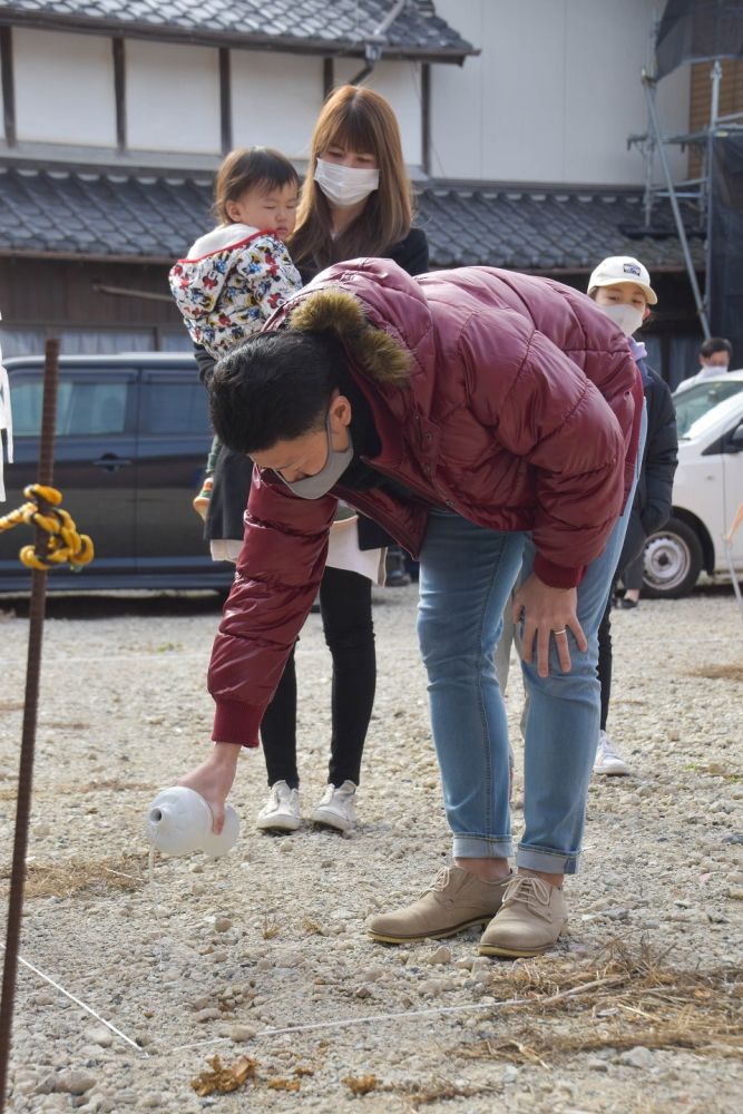 福岡県福津市06　注文住宅建築現場リポート①　～地鎮祭～