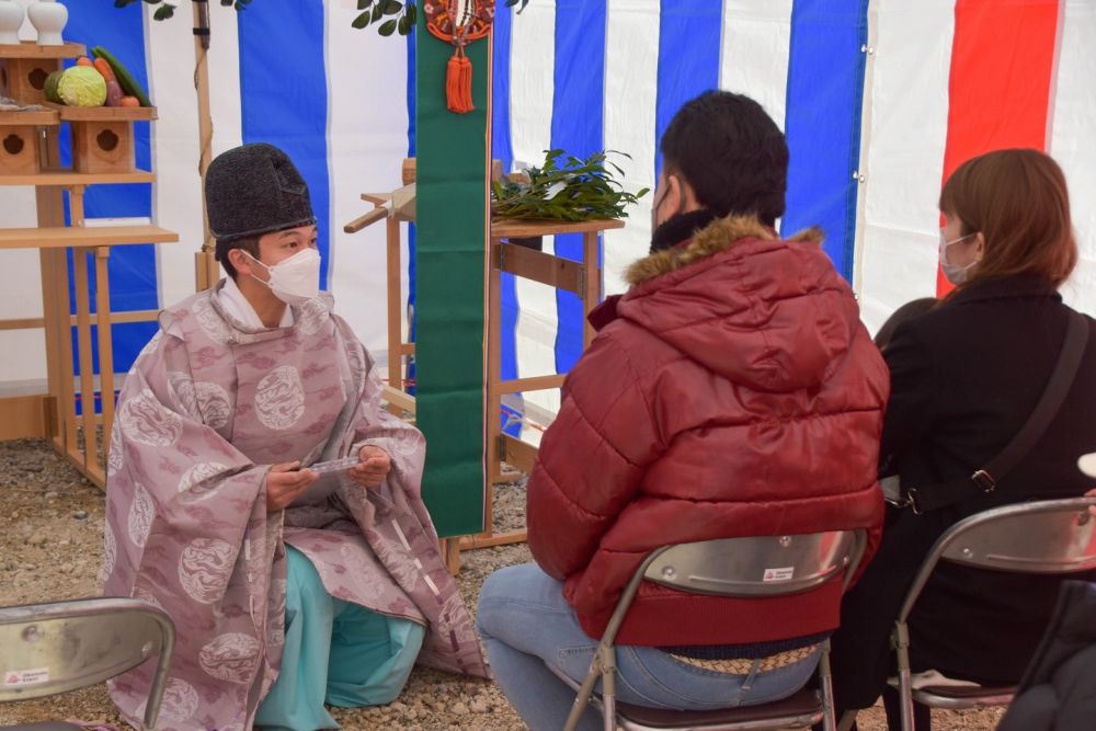 「福津市06」注文住宅現場リポート①【地鎮祭】