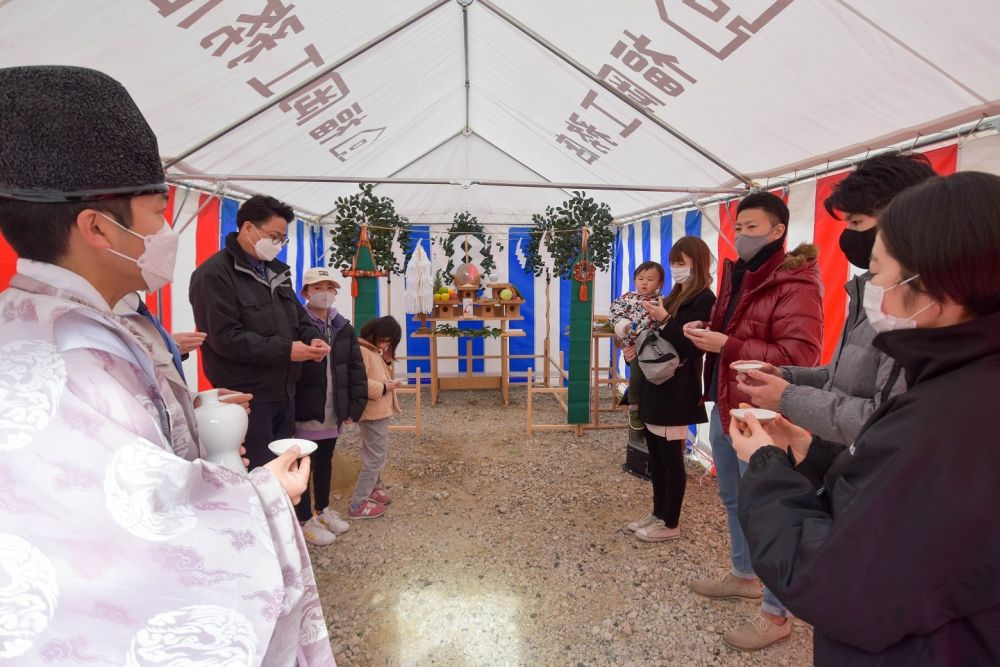 「福津市06」注文住宅現場リポート①【地鎮祭】