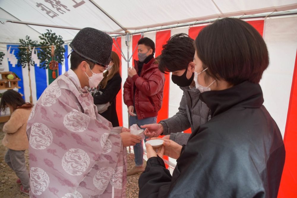 福岡県福津市06　注文住宅建築現場リポート①　～地鎮祭～