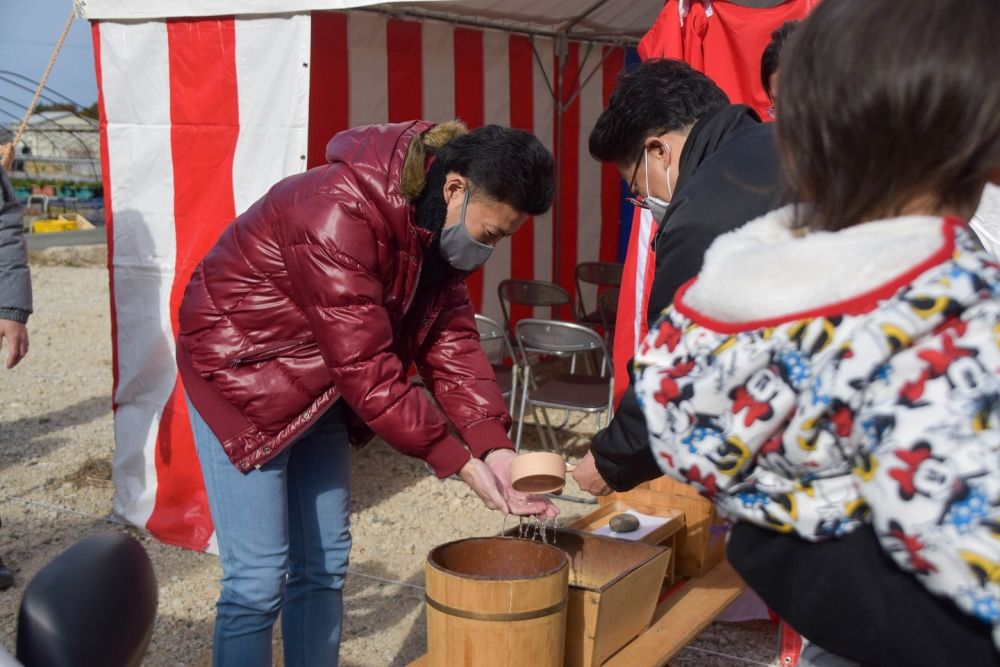 福岡県福津市06　注文住宅建築現場リポート①　～地鎮祭～