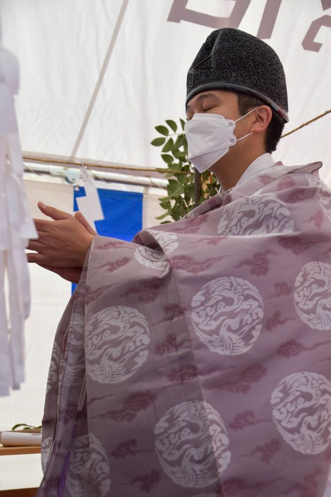 「福津市06」注文住宅現場リポート①【地鎮祭】