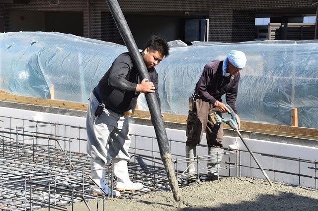 「福岡市博多区02」注文住宅現場リポート④【基礎工事】【土間コン】