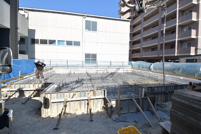 「福岡市博多区02」注文住宅現場リポート④【基礎工事】【土間コン】