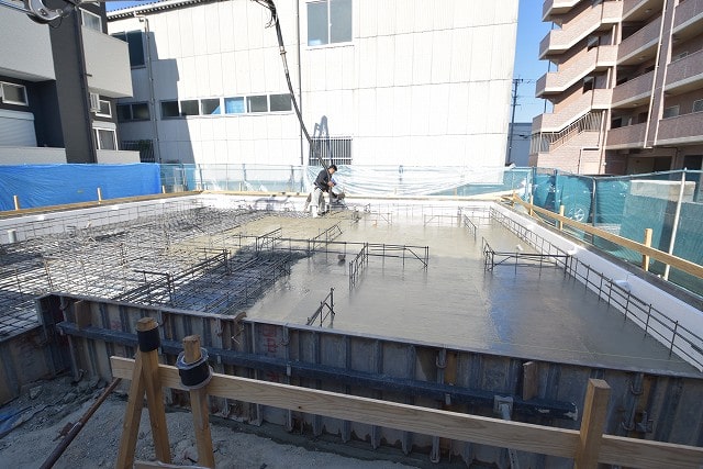 「福岡市博多区02」注文住宅現場リポート④【基礎工事】【土間コン】