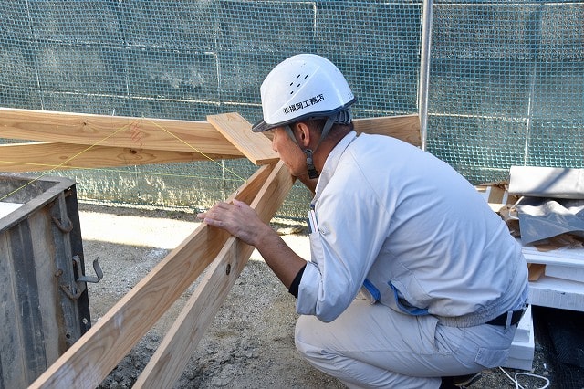 「福岡市博多区02」注文住宅現場リポート④【基礎工事】【土間コン】