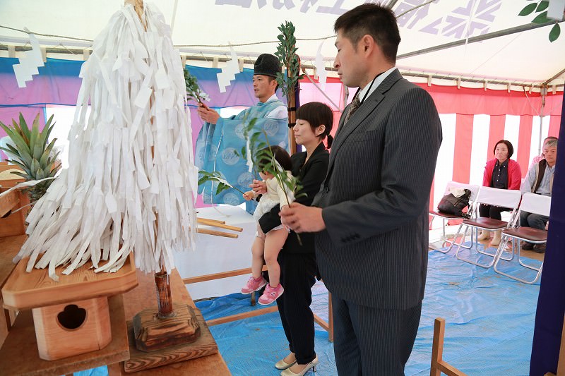 「福岡市城南区南片江03」注文住宅現場リポート①【地鎮祭】