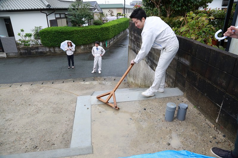 福岡市城南区南片江03　注文住宅建築現場リポート①　～地鎮祭～