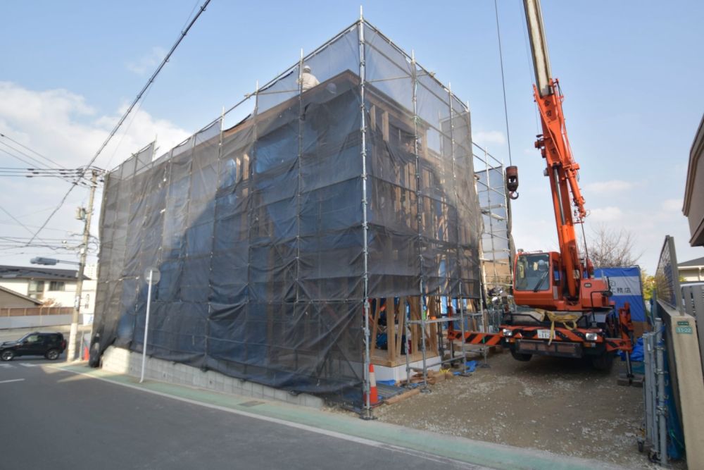 「福岡市南区市崎01」注文住宅現場リポート③【上棟式】