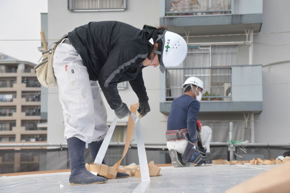 福岡市南区市崎01 注文住宅建築現場リポート③　～祝・上棟式2日目～