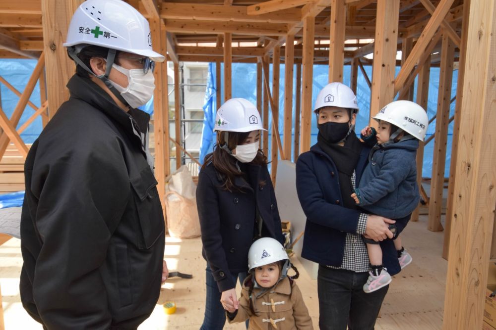 「福岡市南区市崎01」注文住宅現場リポート③【上棟式】