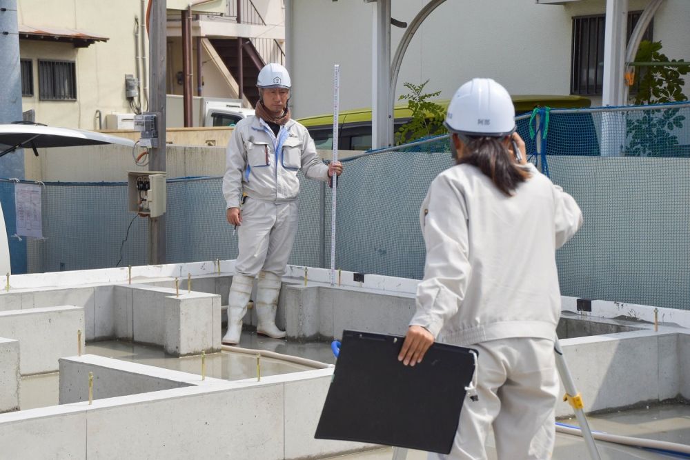 「福岡市南区21」注文住宅現場リポート⑤【基礎工事】【出来方検査】