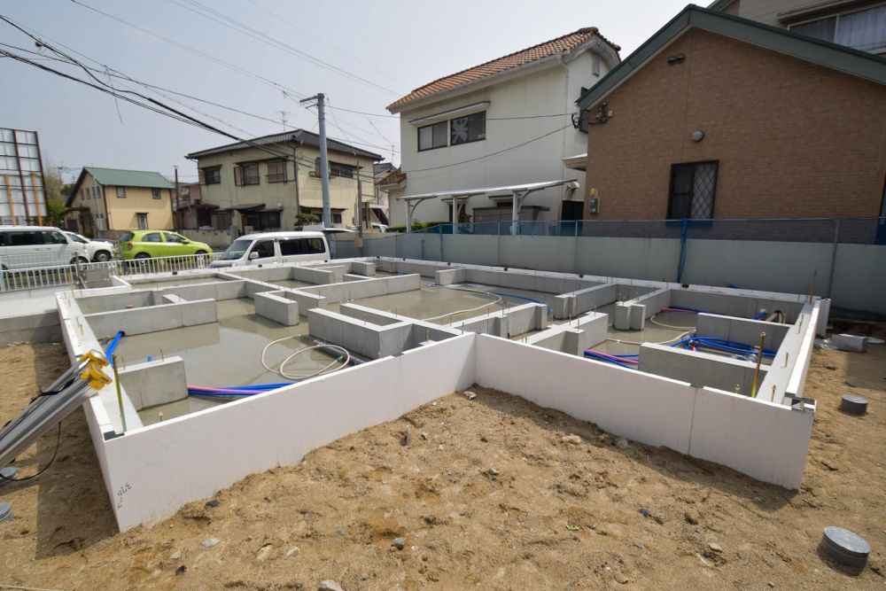 「福岡市南区21」注文住宅現場リポート⑤【基礎工事】【出来方検査】
