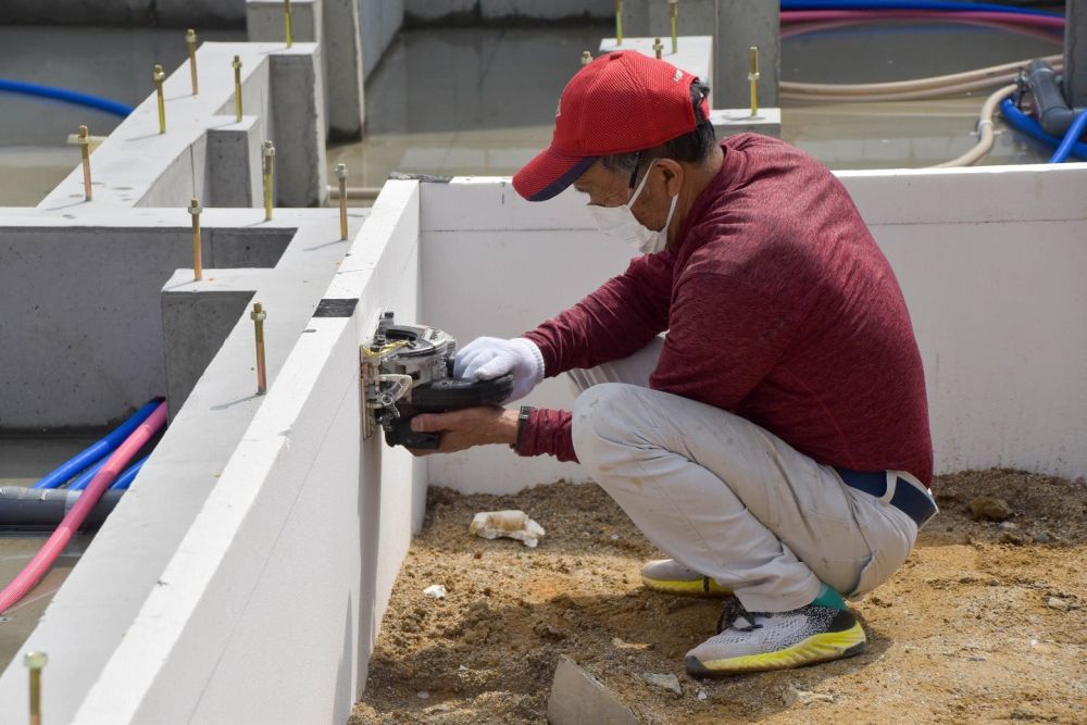 福岡市南区21　注文住宅建築現場リポート⑤