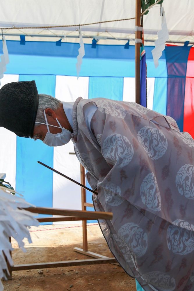 「福岡市早良区06」注文住宅現場リポート①【地鎮祭】