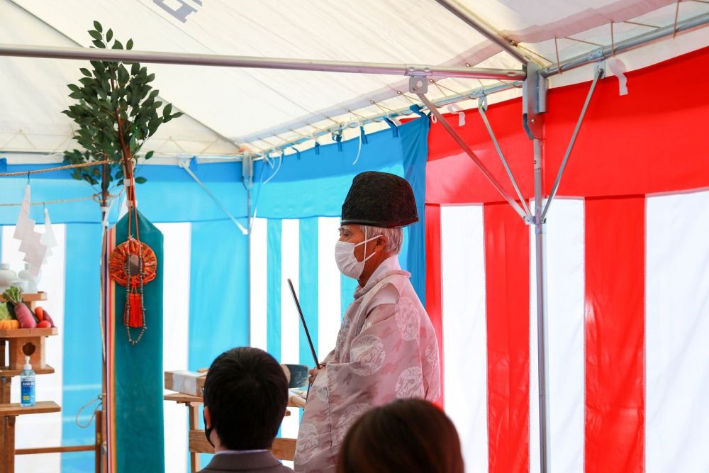 「福岡市早良区06」注文住宅現場リポート①【地鎮祭】