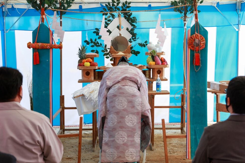 「福岡市早良区06」注文住宅現場リポート①【地鎮祭】