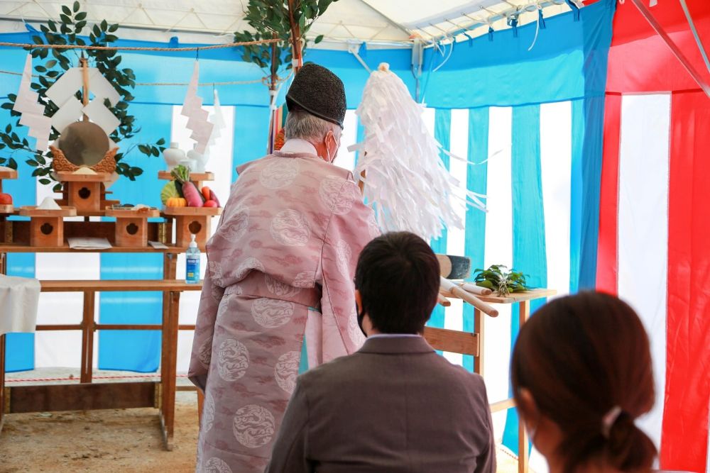 「福岡市早良区06」注文住宅現場リポート①【地鎮祭】