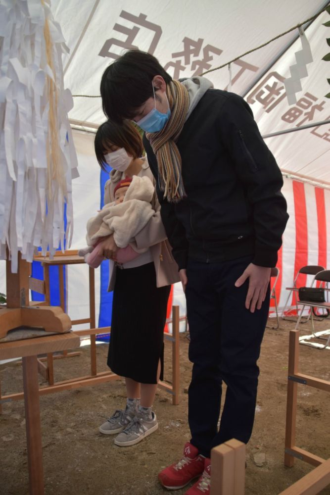 「糸島市04」注文住宅現場リポート①【地鎮祭】
