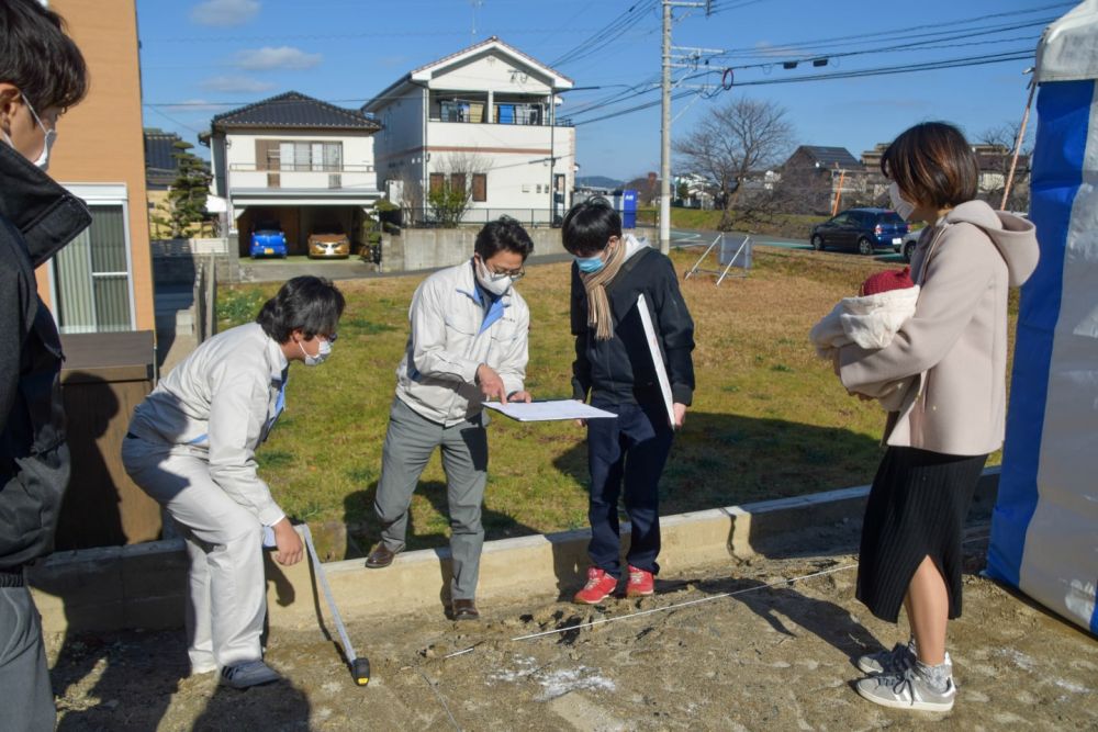 福岡県糸島市04　注文住宅建築現場リポート①　～地鎮祭～