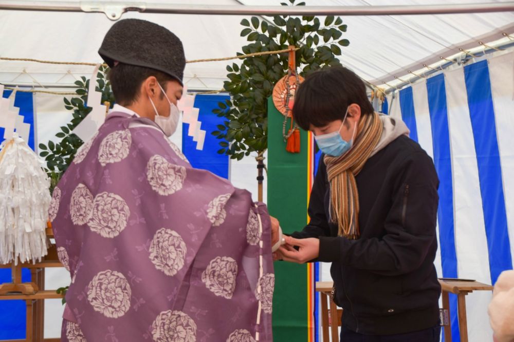 「糸島市04」注文住宅現場リポート①【地鎮祭】