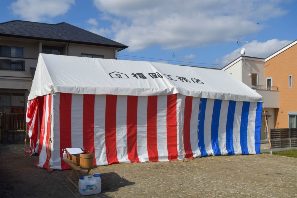 「糸島市04」注文住宅現場リポート①【地鎮祭】