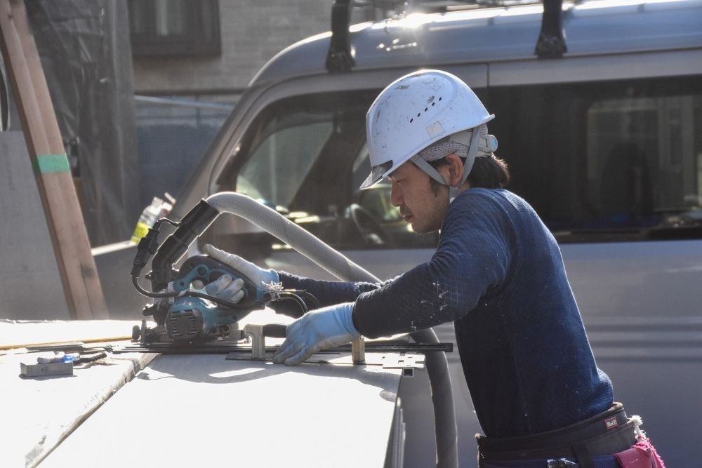 福岡市南区17　注文住宅建築現場リポート⑥