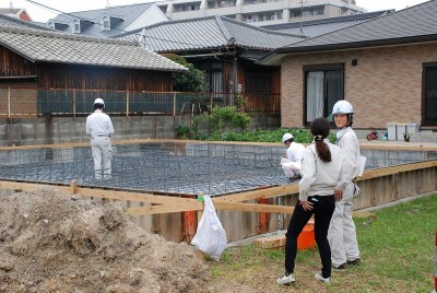 福岡市博多区諸岡01　注文住宅建築現場リポート①