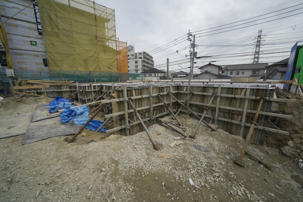 「福岡市城南区05」注文住宅現場リポート②【基礎工事】【型枠】