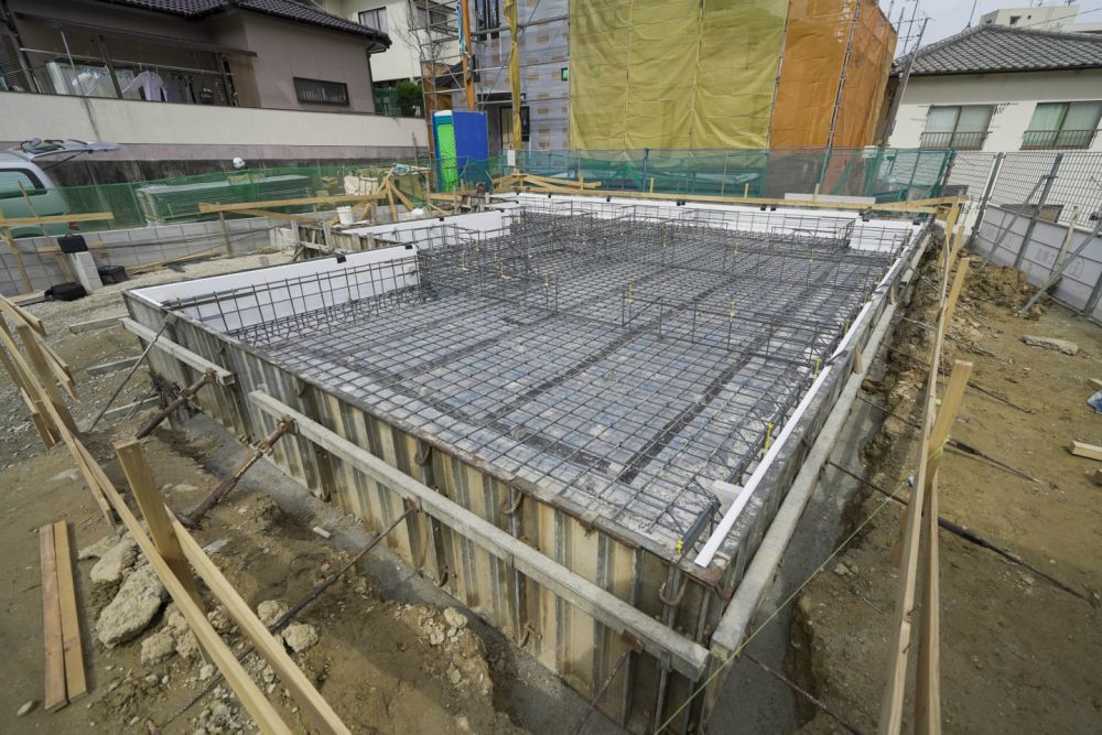 「福岡市城南区05」注文住宅現場リポート②【基礎工事】【型枠】