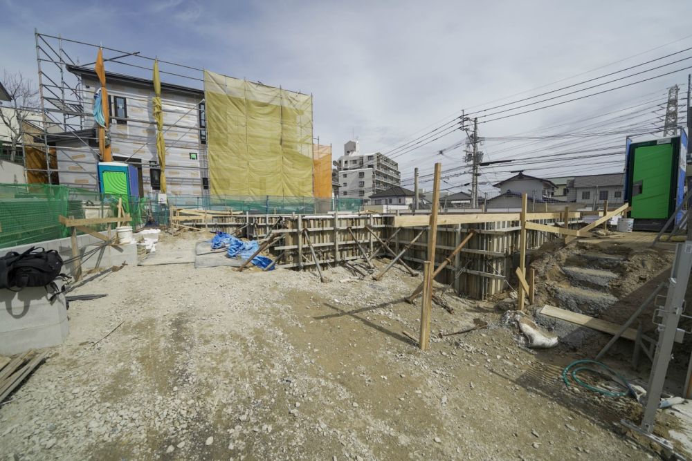 「福岡市城南区05」注文住宅現場リポート②【基礎工事】【型枠】