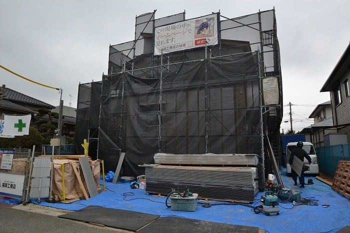 「古賀市02」注文住宅現場リポート⑥【外装工事】【サイディング】