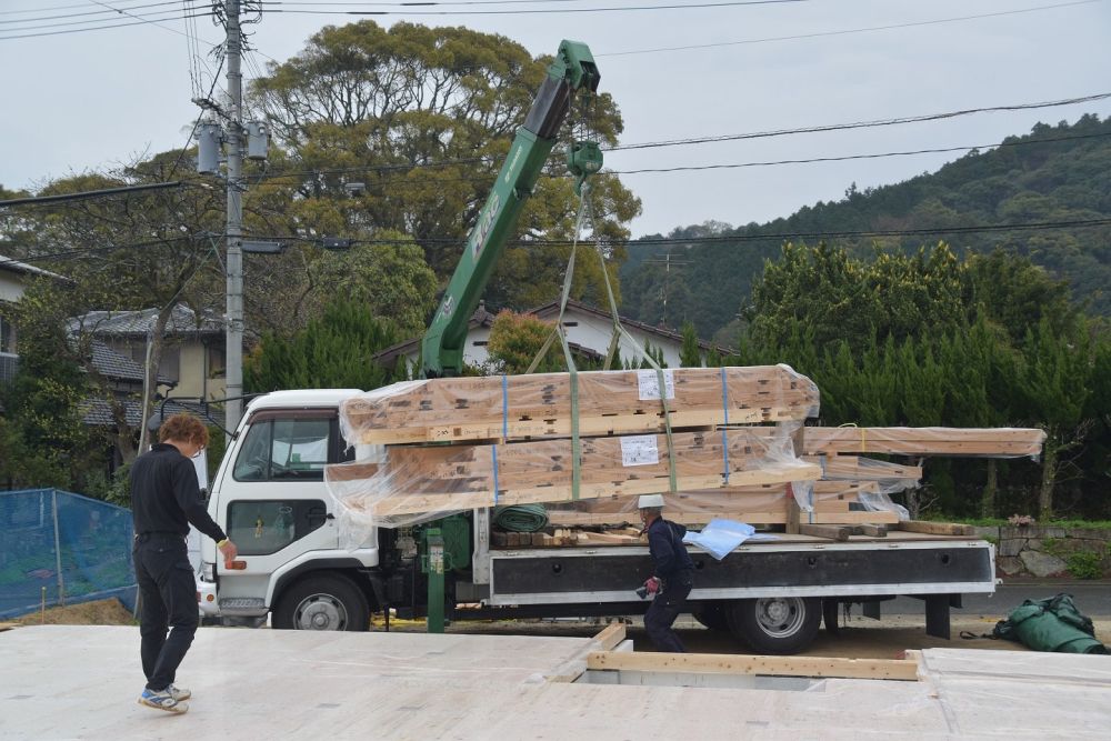 福岡市西区飯氏01　注文住宅建築現場リポート④