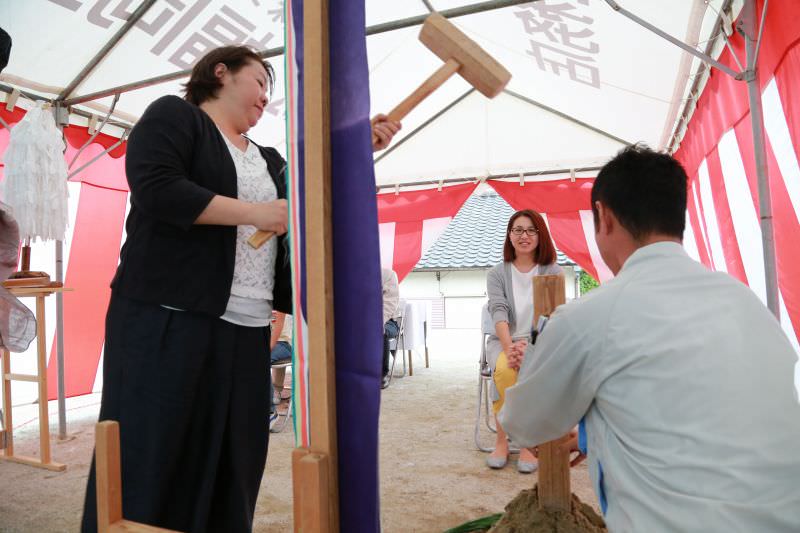 「福岡市南区五十川01」注文住宅現場リポート①【地鎮祭】