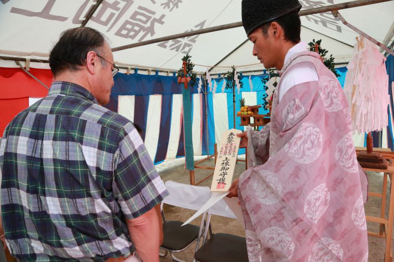 「福岡市南区五十川01」注文住宅現場リポート①【地鎮祭】