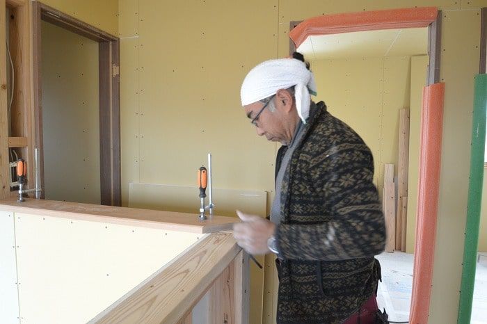 「福岡市西区千里01」注文住宅現場リポート⑩【木工事】【建具】