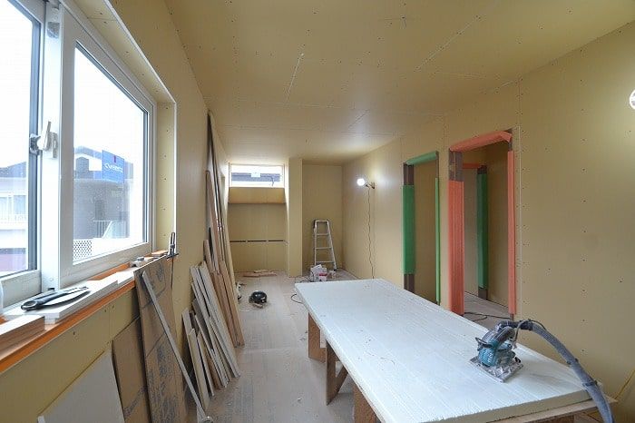 「福岡市西区千里01」注文住宅現場リポート⑩【木工事】【建具】