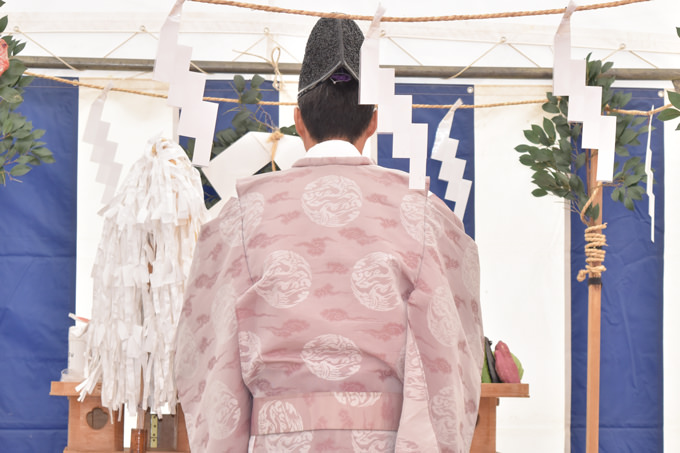 「小郡市大板井01」注文住宅現場リポート①【地鎮祭】