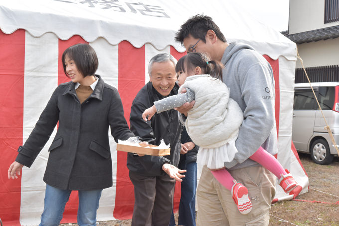 「小郡市大板井01」注文住宅現場リポート①【地鎮祭】