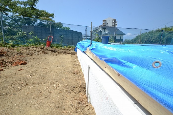 「宗像市02」注文住宅現場リポート③【基礎工事】【給排水】