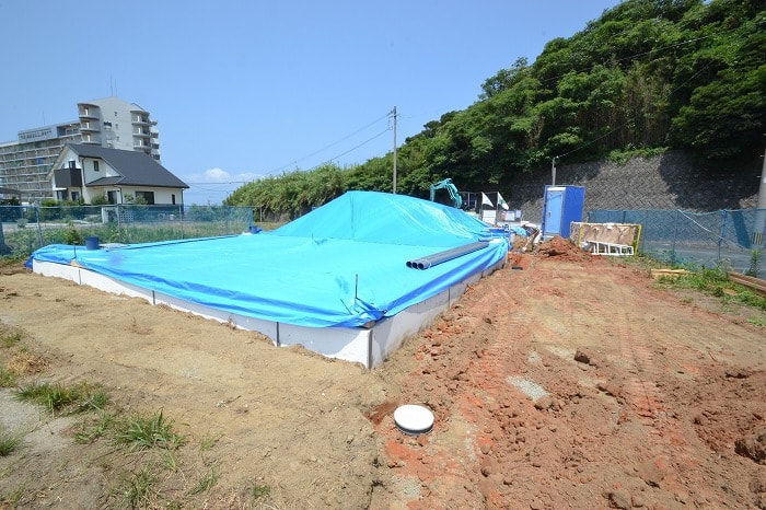 「宗像市02」注文住宅現場リポート③【基礎工事】【給排水】