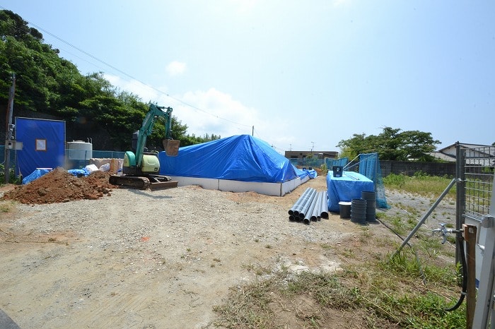 「宗像市02」注文住宅現場リポート③【基礎工事】【給排水】