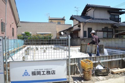 福岡市南区三宅01　注文住宅建築現場リポート③