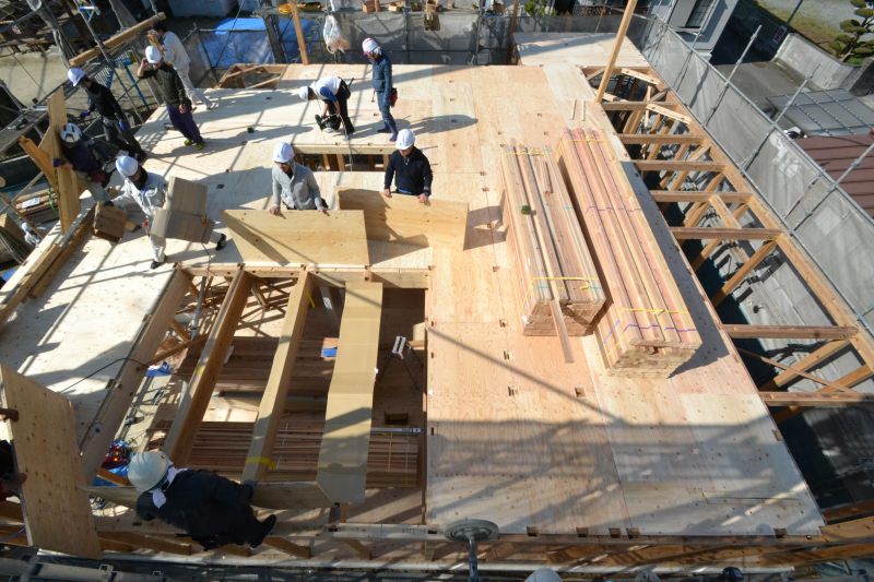 「福岡市南区15」注文住宅現場リポート⑤【上棟式】