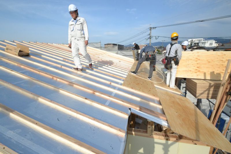 福岡市南区15　注文住宅建築現場リポート⑤　～上棟式～