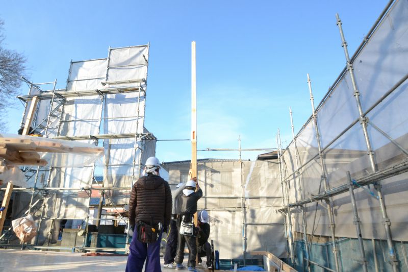 「福岡市南区15」注文住宅現場リポート⑤【上棟式】