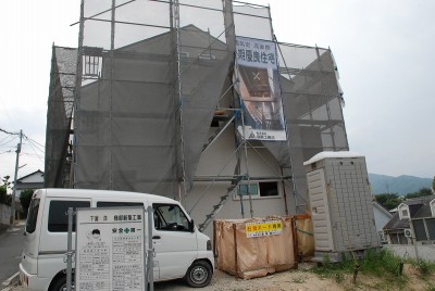 福岡市城南区友丘01　注文住宅建築現場リポート⑨