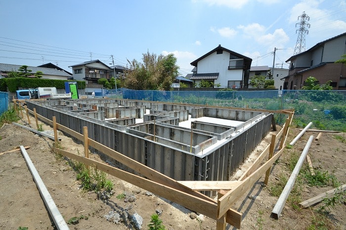 「福岡市早良区梅林02」注文住宅現場リポート③【基礎工事】【立ち上がりコン】